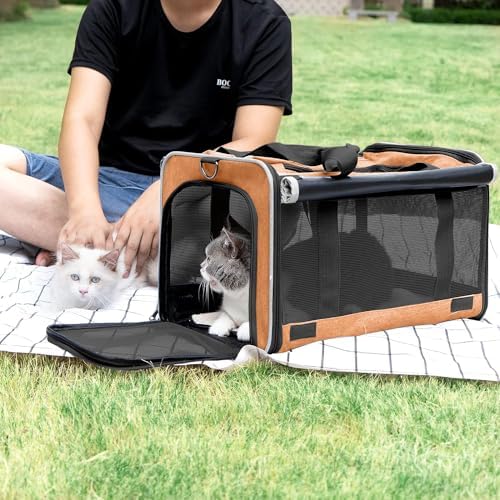 GAPZER Dog Carry Bag Puppy, Pet Soft-Shell Portable Kennel Crate 0-15 lbs - Image 6