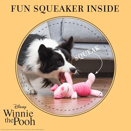 Disney for Pets Winnie the Pooh Piglet Figure Dog Toy, 9 Inch - Image 4