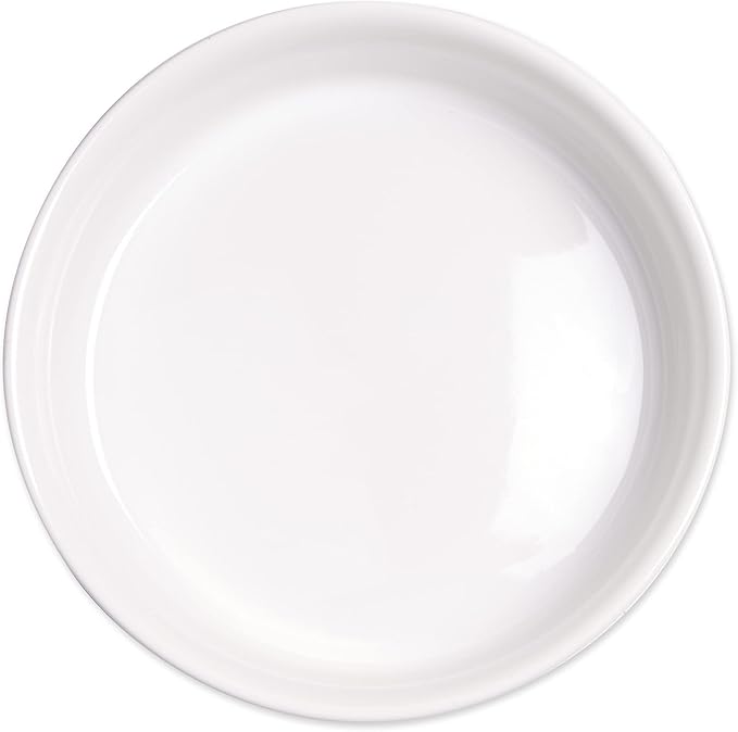 Bone Dry Ceramic Marble Non-Slip Pet Bowls, Dishwasher Safe, Large Set, 7.5x2.4, Pink, 2 Count
