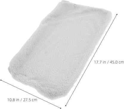 Mipcase Replacement Cat Window Bed Cover : Detachable Plush Cat Hammock Window Seat Cover, Breathable and Universal Fit, 17.68X10.81X0.79in (Grey)
