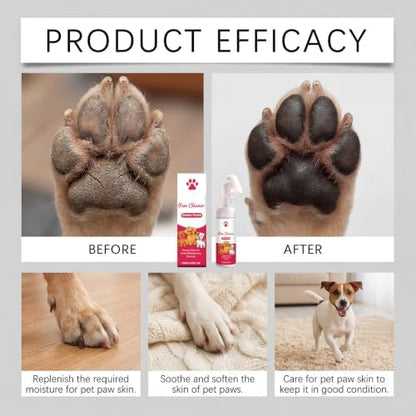 Dog Paw Cleaner Foam for Dogs & Cats, Gentle Formula for Sensitive Paws - Image 4
