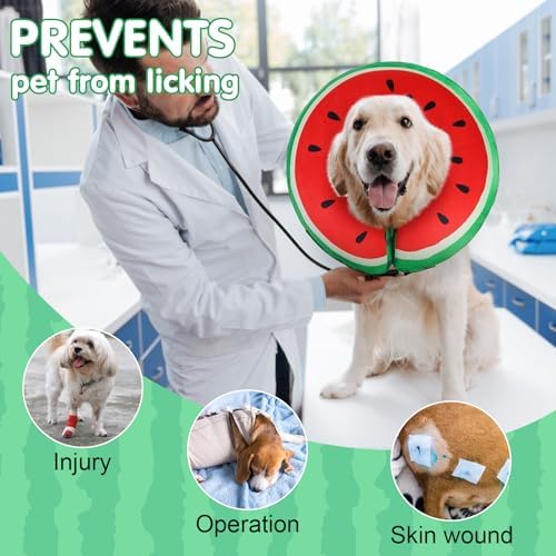 BEAUTYZOO Dog Cone Collar Alternative After Surgery,Pet Neck Donut E‑Collar - Image 4