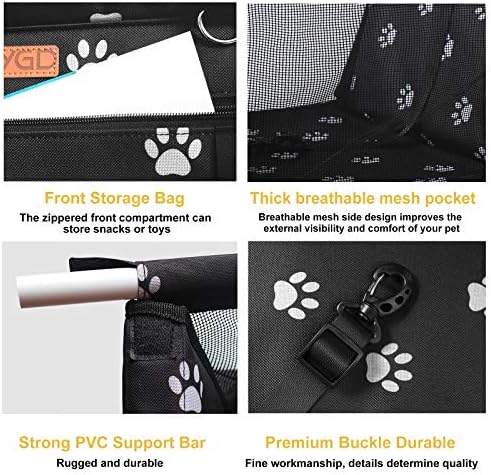 BYGD Portable Pet Dog Booster Seat for Small and Medium Pets - Image 3
