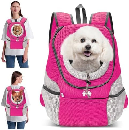 PETCUTE Dog Backpack Carrier Cat Carrier Pet Travel Carriers for Small Dogs and Cats Pet Travel Backpack by PETCUTE
