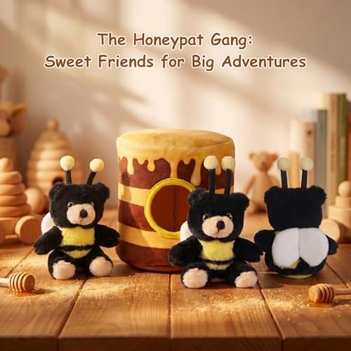 Hollypet Squeaky Hide and Seek Dog Toys for Small and Medium, Honey Pot - Image 2