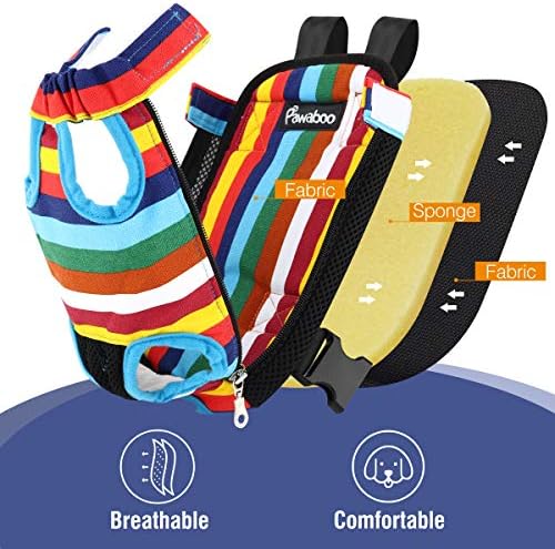 Pawaboo Pet Front Carrier Backpack for Small Medium Dogs - Image 5