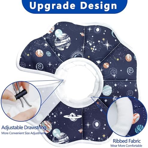 Soft Adjustable Cat Cone Collar, Comfortable Cat Recovery Collar - Image 4