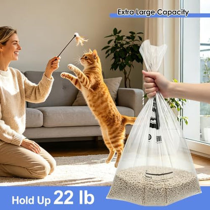 Cat Litter Box Liners Bag Compatible with Litters Box Robot Model 5/4/3 - Image 7
