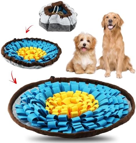 Snuffle Mat for Dogs & Cats, Adjustable Puzzle Toy Slow Feeder - Image 2
