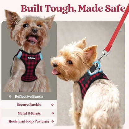 rabbitgoo Dog Harness Medium Sized and Leash Set, Step-in Puppy Pet Vest - Image 4
