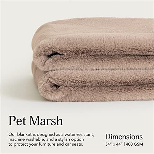 UnHide Lil’ Marsh Pet Blanket, Extra Soft Faux Fur, Washable Dog Blanket - Image 2