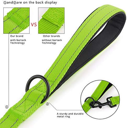 Plutus Pet Double Handle Dog Leash, 5 FT Long, for Medium Large Dogs - Image 3
