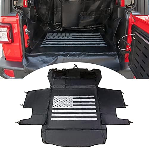 Dog Trunk Liner for Jeep, Heavy Duty Waterproof Oxford Cargo Protector by BESTAOO
