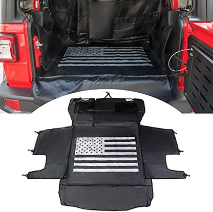 Dog Trunk Liner for Jeep, Heavy Duty Waterproof Oxford Cargo Protector by BESTAOO