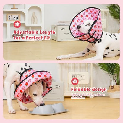 Avont Soft Dog Cone Drawstring, Snap-in, Waterproof, Anti-Lick, Foldable - Image 2