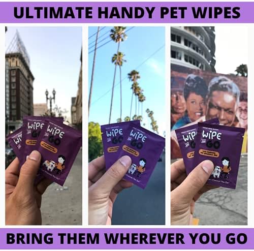 Dog Wipes - Individually Packaged - Hypoallergenic and Fragrance Free - Dog & Cat Face Paw & Butt Cleaner - Image 5