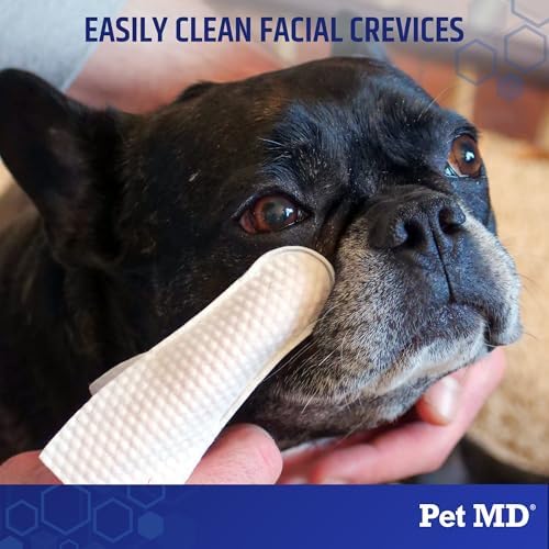 Pet MD Finger Wipes - Tear Stain Remover for Dogs & Cats - 50ct - Image 4