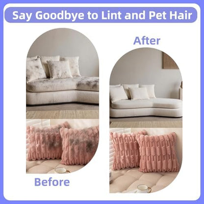Pet Hair Removal Glove for Dogs & Cats, Upgraded Thickened Electrostatic Pet Hair Remover Glove, Reusable Magic Brush Pet Hair Remover Tool for Couch, Carpet, Car Seat(Black, 1 Glove) - Image 6