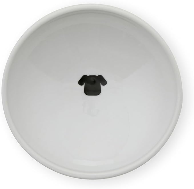 Necoichi Raised Dog Food Bowl, Elevated, for Dogs and Cats, Pets Feeding Feeder Non-Slip for Small Dogs Dishwasher and Microwave Safe, No.1 Seller in Japan! (Dog, Extra Wide Tilted)