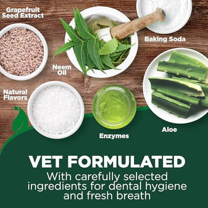 Vet's Best Puppy Toothpaste & Toothbrush Kit, Peanut Butter, Dogs, 3.5 oz - Image 6