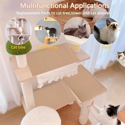 Cat Scratch Couch Furniture Protector, Beige, 15.7"X39.4" - Image 6
