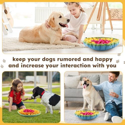 Snuffle Mat for Dogs & Cats, Adjustable Puzzle Toy Slow Feeder - Image 6
