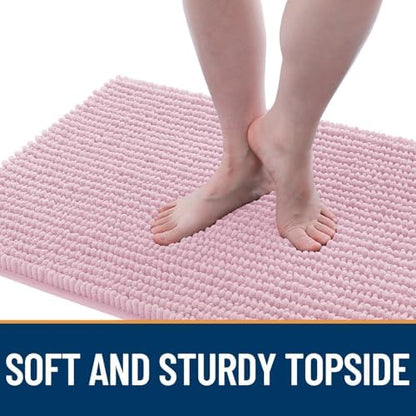 OLANLY Dog Door Mat for Muddy Paws 44x24, Extra Absorbent Chenille Mud Mat - Image 3