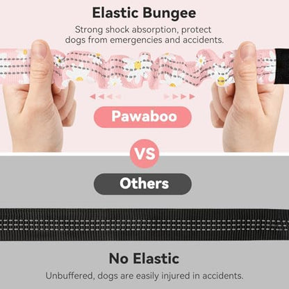 Pawaboo 2Pack Dog Car Seatbelt, 3-in-1 Dog Tether with Buckle & Hook Latch - Image 5