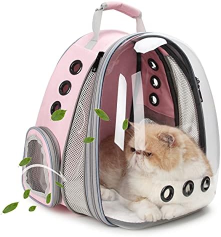 Lollimeow Bubble Expandable Cat Backpack for Puppies and Small Pets with Mini Fan - Image 4