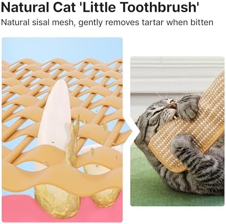 Potaroma Cat Toys Pack of 2 with 6000mg A+ Organic Catnip, Sisal Material - Image 4