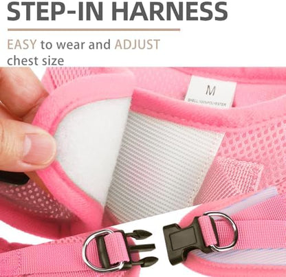PUPTECK Dog Harness, Collar and Leash Set No Pull for Small Medium Sized - Image 3