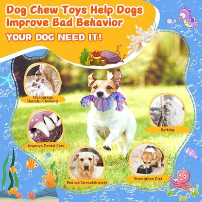 Jeefome Squeaky Dog Chew Toys for Aggressive Chewers - Image 6