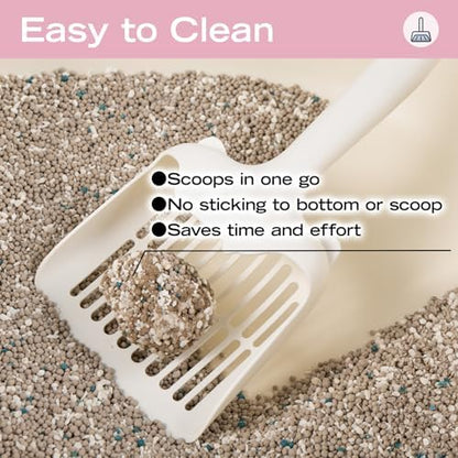 XuCuiHua Bentonite Mix Cat Litter, Strong Clumping Litter, Odor Control, Easy Scooping, Clumps Lift Cleanly, Low Dust, Corn & Cassava Litter, 5.5 LB x 3 Bags - Image 3