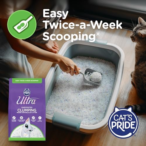 Ultra by Cat's Pride Clumping Micro Crystals Litter, Fragrance Free, 15lb - Image 4