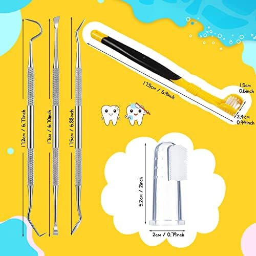 CHENGU 7 Count Dog Teeth Cleaning Kit Home Dental Care - Image 2