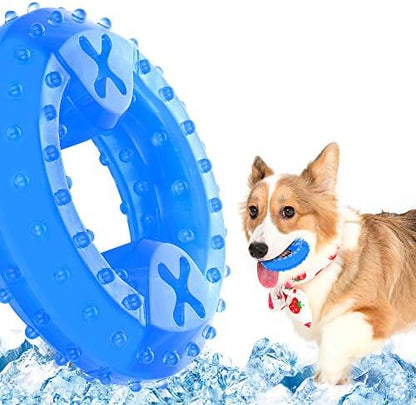 NWK Cooling Chew Toy for Dogs, Puppy Teething Toy (Ring) by NWK