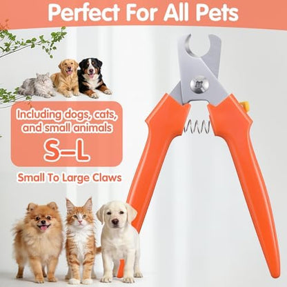 Pet Nail Clippers, Stainless Steel Dog Nail Clipper for Large Dog - Image 4