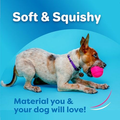 Hartz DuraPlay Bacon Scented Dog Toys, Small (Assorted Color) - Image 2
