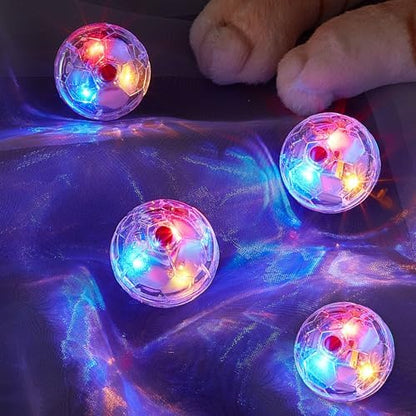 Sratte 2 Pcs Light up Cat Balls Ghost Hunting Motion, Rose Red, Light Blue - Image 3