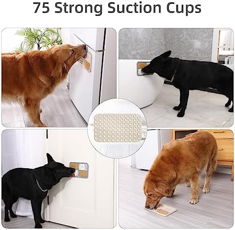MateeyLife Lick Mat for Dogs & Cats, Slow Feeder Licking Pads for Boredom - Image 5