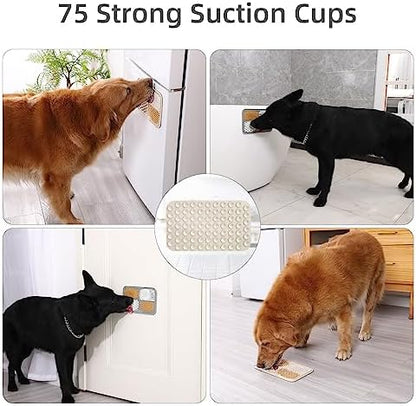 MateeyLife Lick Mat for Dogs & Cats, Slow Feeder Licking Pads for Boredom - Image 5