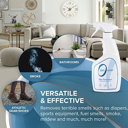 Zero Odor Multi-Purpose Odor Eliminator, Fabric & Room Deodorizer, 16 oz - Image 5
