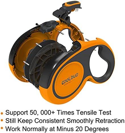 Retractable Dog Leash 360°Tangle-Free 16ft Heavy Duty Pet Walking Leash - Image 4