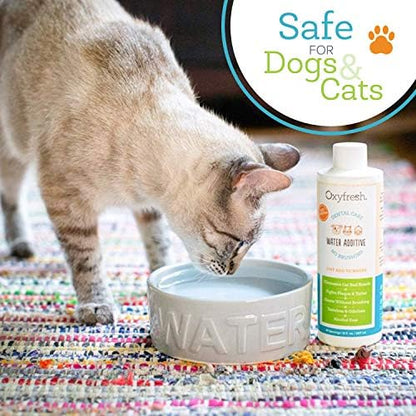 Oxyfresh Premium Pet Dental Care Solution Pet Water Additive – No Brushing - Image 4