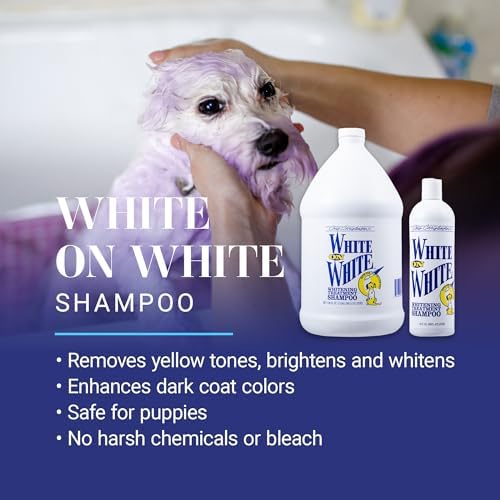 Chris Christensen White on White Whitening Treatment Dog Shampoo (16OZ) - Image 2