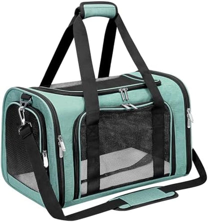 Soft-Sided Cat/Dog/Pet Carrier, Collapsible Pets Travel Carriers by Unknown