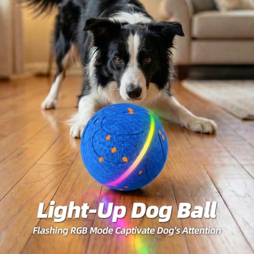 Diman Interactive Dog Toys, Moving Balls for Dogs, 3 Bounce Modes, 3.2 Inch - Image 5