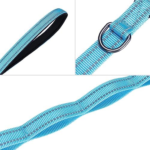 EXCELLENT ELITE SPANKER 5FT Reflective Double Dog Leash for Two Dog 3/4" W - Image 5
