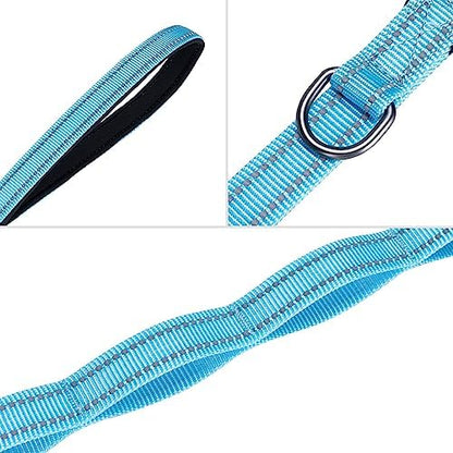 EXCELLENT ELITE SPANKER 5FT Reflective Double Dog Leash for Two Dog 3/4" W - Image 5