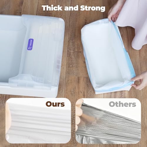 Self Cleaning Litter Box Accessories - Liners for Robotail-C32/C42&UBPET-C31/C41&Meowant-SC01/SC02/SC03/SC09 Self Cleaning Cat Litter Box, 60 PCS - Image 4
